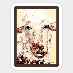 Gentle Lamb Sticker